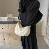 Korean Version of Niche Crossbody Bag Women's Casual Bag Summer New Pink Dumpling Bag Simple One-shoulder Underarm Bag