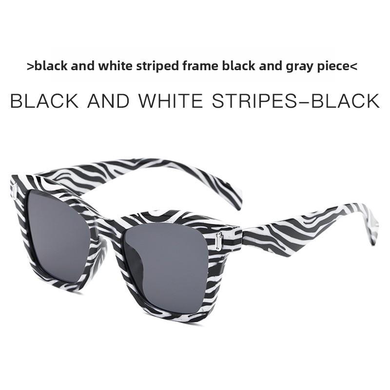 Cat Eye Sunglasses Oversized Black Frame With Gradient Gray Lenses For Stylish Outings