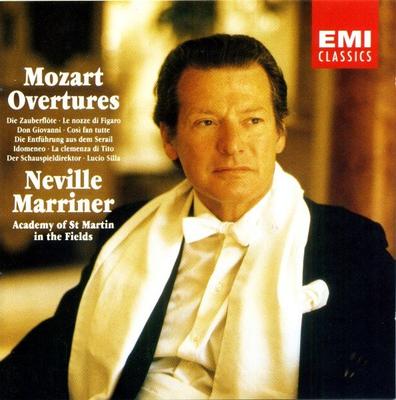 CD WOLFGANG AMADEUS MOZART, SIR NEVILL - Overtures CDC7470142 EMI Classics 1991 Japan ObiClassical Used