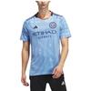 Adidas Letter Pattern Printed Round Neck Short Sleeve T-Shirt Men Tops Light-Blue HI1878