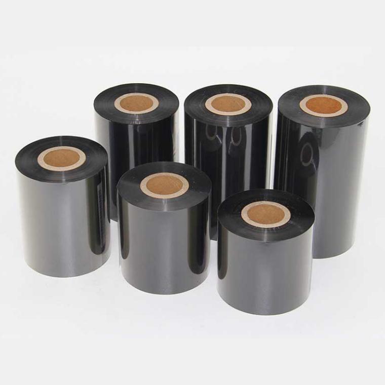 Free Sample 110*300 Zebra Thermal Transfer Ribbon Compatible with Citizen Zebra Black Ink Wax Resin for Barcode Label Printer