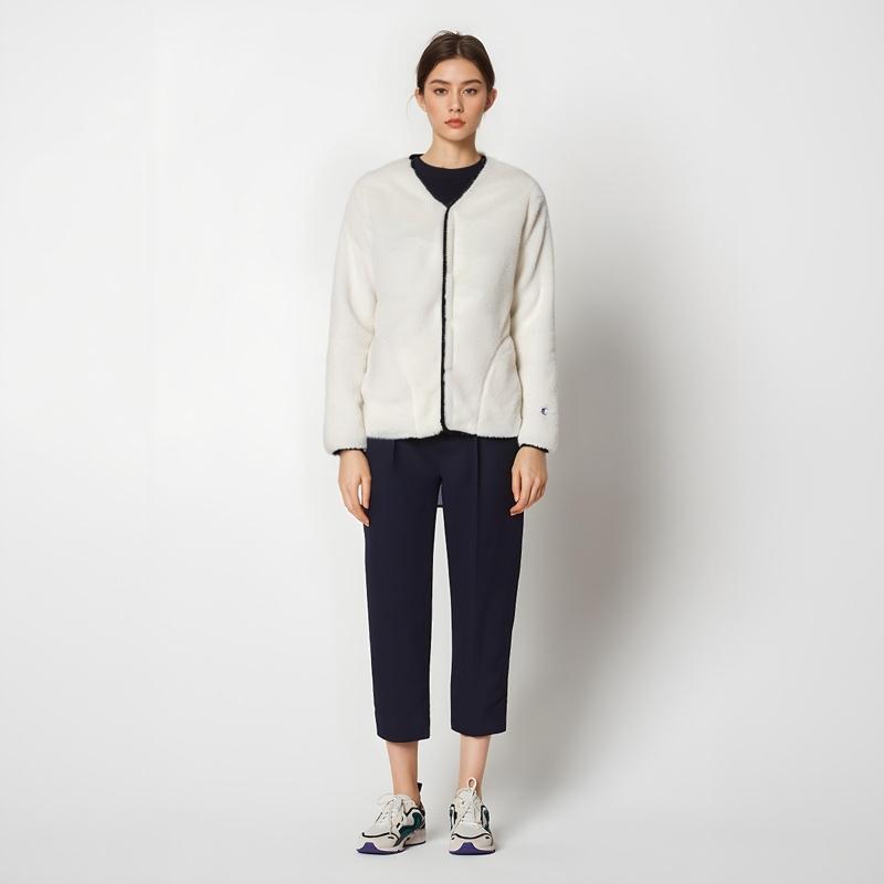 Champion Fleece Lined Thick V Neck Cardigan Jacket Japan Version, Winter Unisex CW-N605