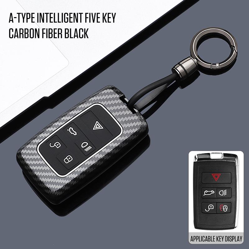 Interior Mouldings Car Remote Key Case Cover Shell for Land Rover Range Rover Sport Evoque Freelander Velar Discovery 4 Jaguar X