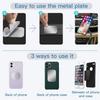 Metal Plate Sticker Disk Iron Sheet for Magnet Mobile Phone Holder for Magnetic Car Phone Stand Holders for Xiaomi iphone