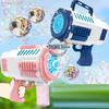 Astronaut Automa Bubble Machine for Kids Bubble Gun Rocket Launcher Bubble Blower Children Soap Bubble Maker Summer Outdoor Toys