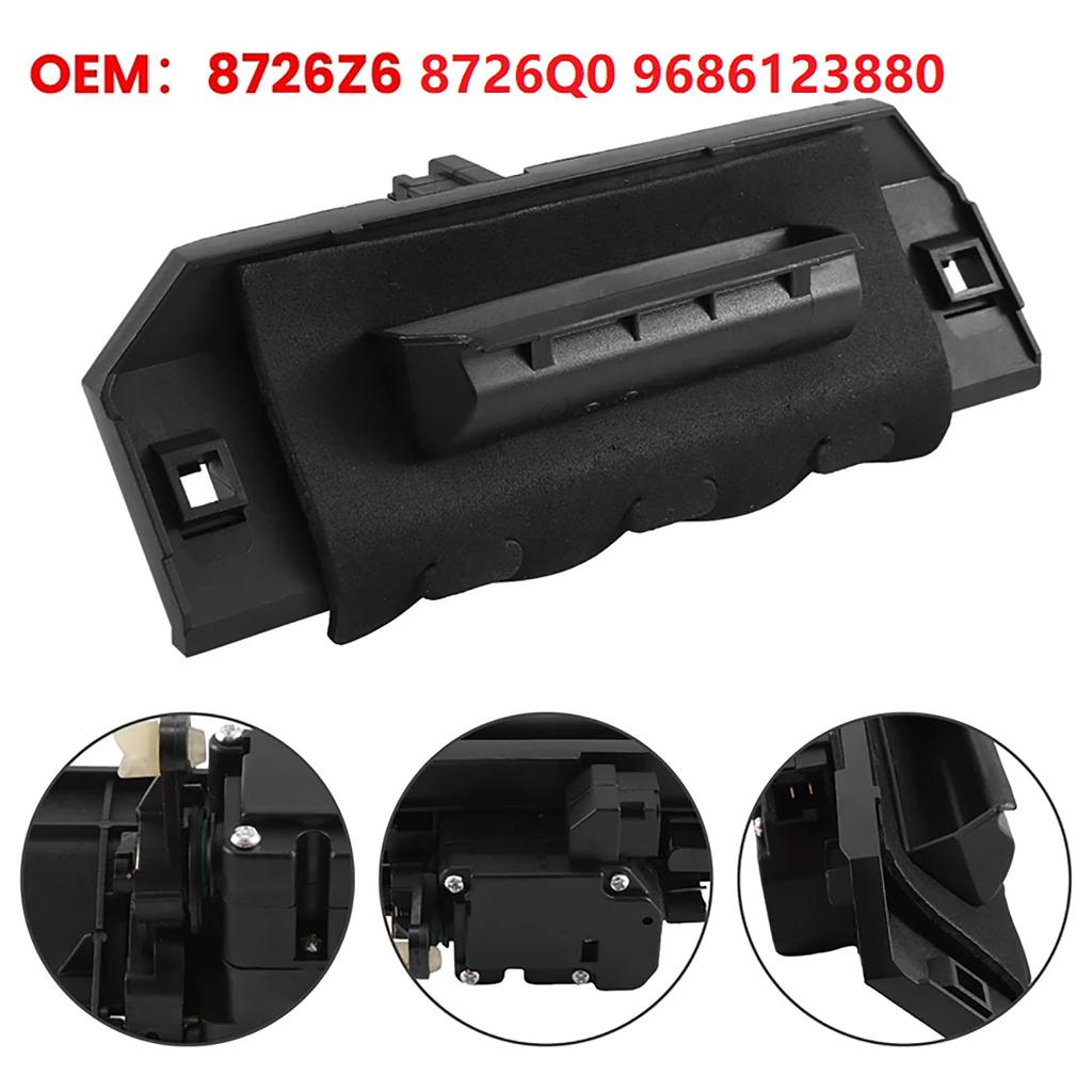 Car Tail Door Opening Panel 8726Q0 8726Z6 9686123880 for Peugeot 206 207 Door Handle Automotive Accessories Repair Part
