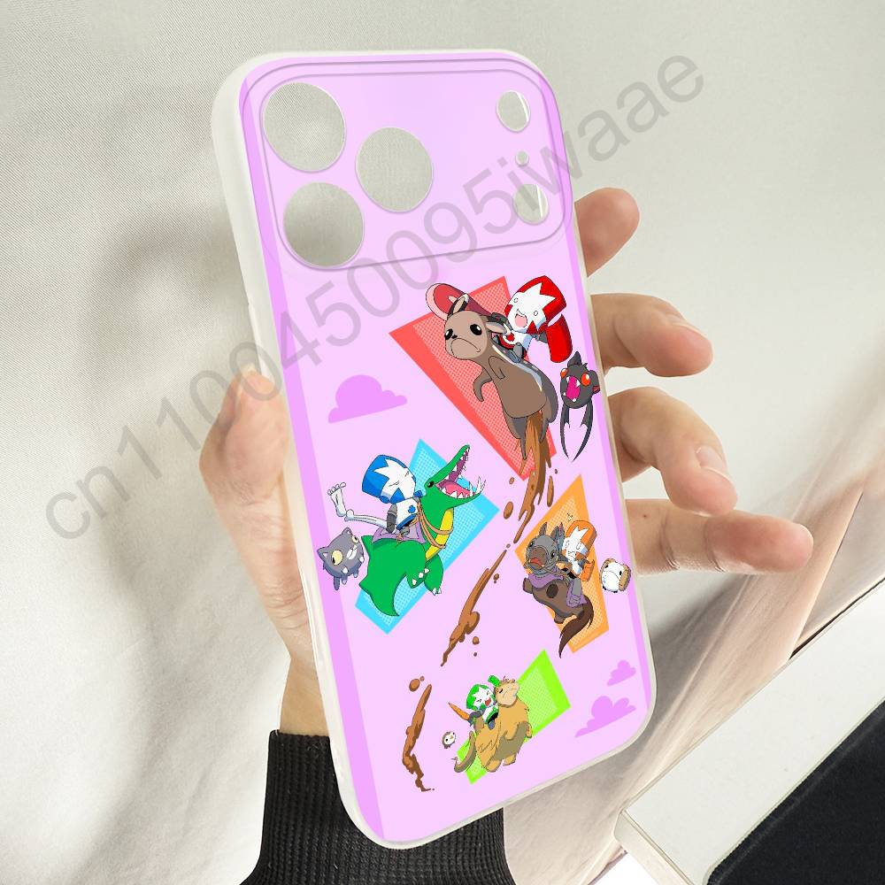 

For Castle Crashers Phone Case iPhone 12,16,11,14,13,17,15,Plus,E,Pro,Max,Air,Mini Wireless Charge Magnetic Frosted iPhone13PROMAX