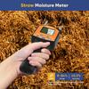 Hay Moisture Meter Tester - Portable Long Probe Type Digital Moisture Analyzer for Forage, Bale, and Agricultural Applications