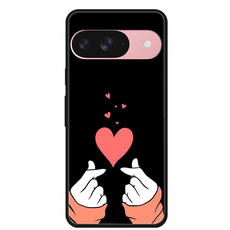 Case For Google Pixel 9 5G Case Painted Cat Soft Silicone TPU Lovely Cover For Google Pixel 9 Pro XL Cover for Pixel 9Pro Coque