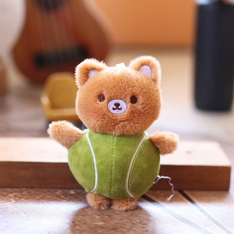Cute Football Cartoon Dog Rabbit Plush Keychain Pendant Pp Cotton Children Gift