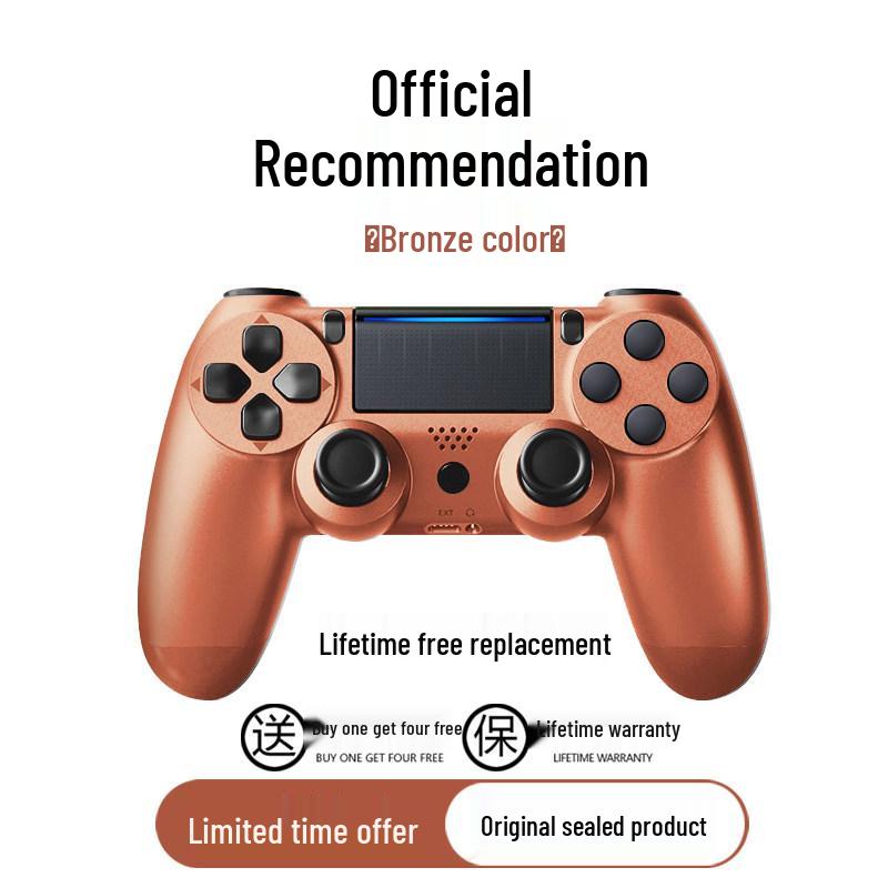 Compatible Wireless Bluetooth Controller for PS4 Pro, PC, Steam, iOS, and Mobile Devices