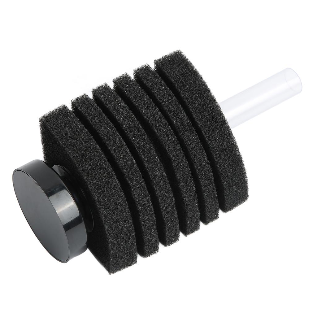 Aquarium Corner Sponge Filter Dual Filtration Easy Cleaning Bio Sponge Corner Filter for Ornamental Fish Shrimp Fry