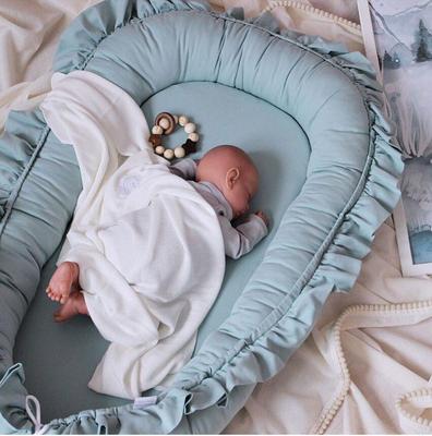 Bionic Lace Cotton Newborn Portable Crib Mat