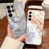 Luxury Marble Pattern Phone Case For Samsung Galaxy S26 S25 S24 S23 Ultra S22 S26 Plus S24 S21 FE S25 Edge Clear TPU Soft Cover