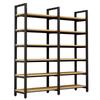 Multilayer Floor Standing Bookshelf and Storage Rack