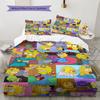 Maggie Simpson Pattern Bedding Home Decoration Birthday Gift ( 1 Duvet Cover + 2 Pillowcase, Without Core),fan Merchandise.