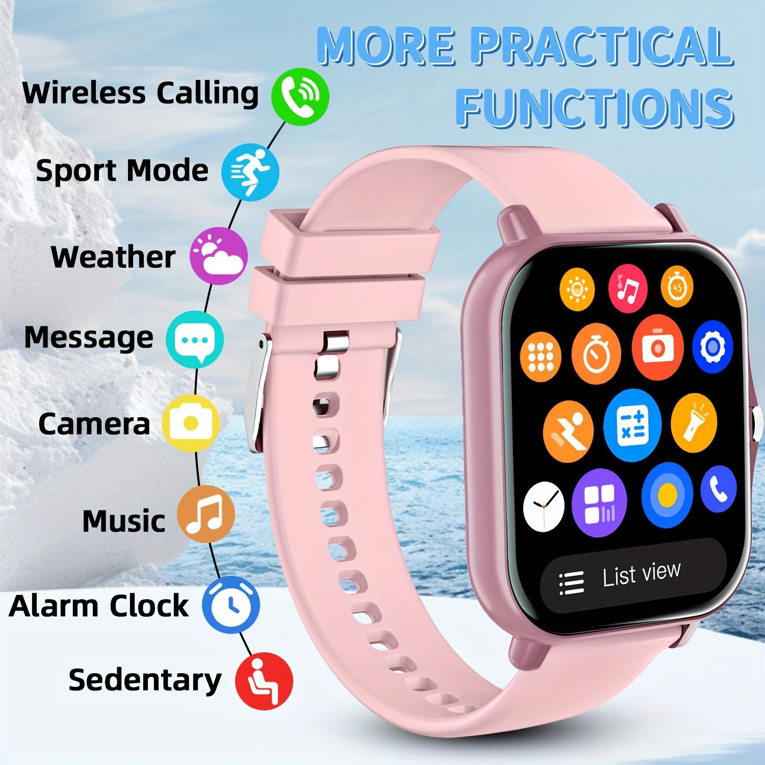 New Smart Sports Watch Fitness Timer Health Monitor Smart Wristwatch Bluetooth Talk Men and Women Sports Smart Watch