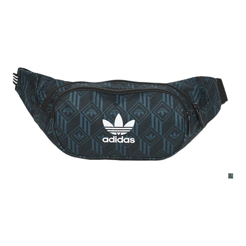 Adidas Originals Monogram Waist Bag Men Bags Black FM1347 Black