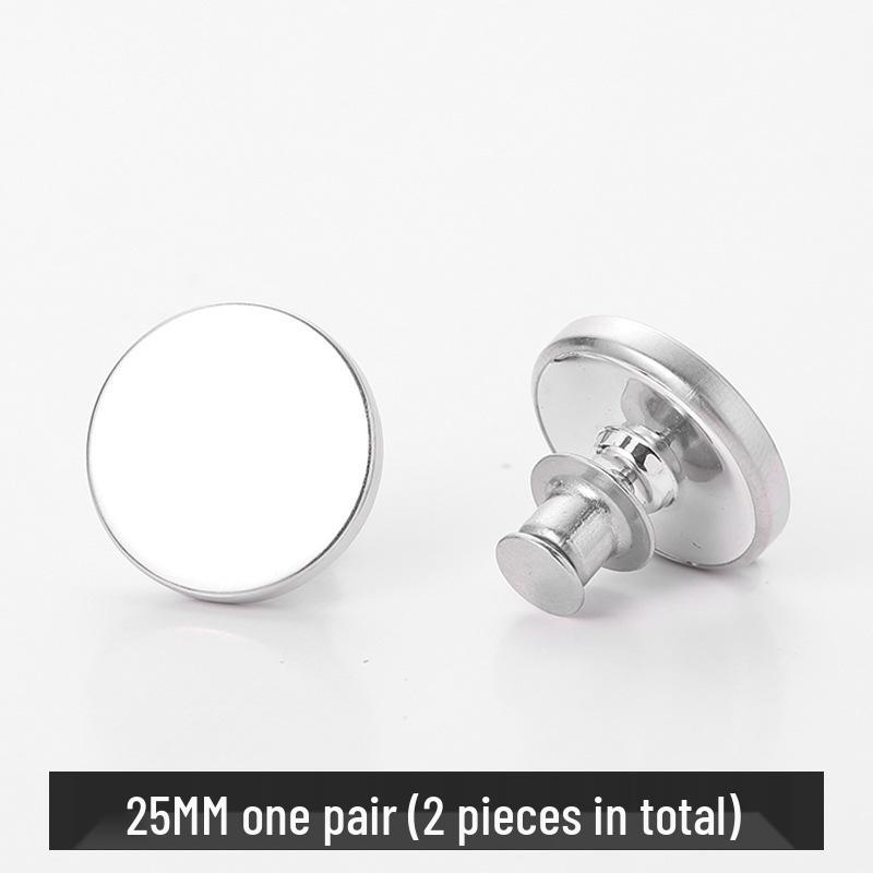 Magnetische Vorhanghalter, Lichtdichter Metall-Druckknopf, Abnehmbares Klettverschluss-Paar