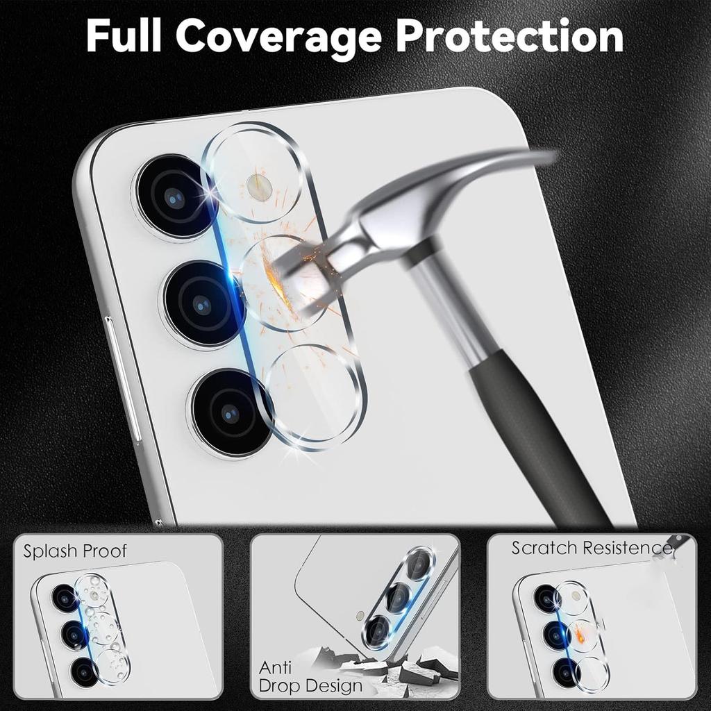 For Samsung Galaxy S23 One-Piece Phone Lens Film Clear Tempered Glass Lens Protector