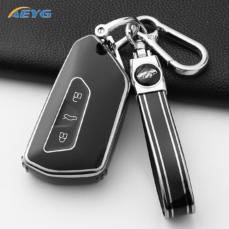 Car Key Case Cover Shell Fob For Vw Volkswagen Golf 8 Mk8 Cupra Skoda Octavia A8 Seat Leon Mk4   Accessories