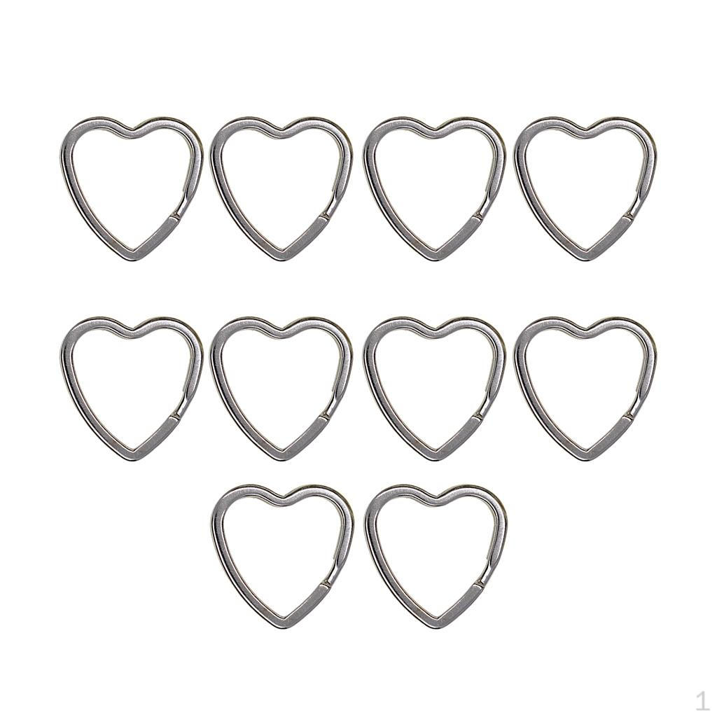 0/50 Split Rings Key Keychain Jewelry Accessories B
