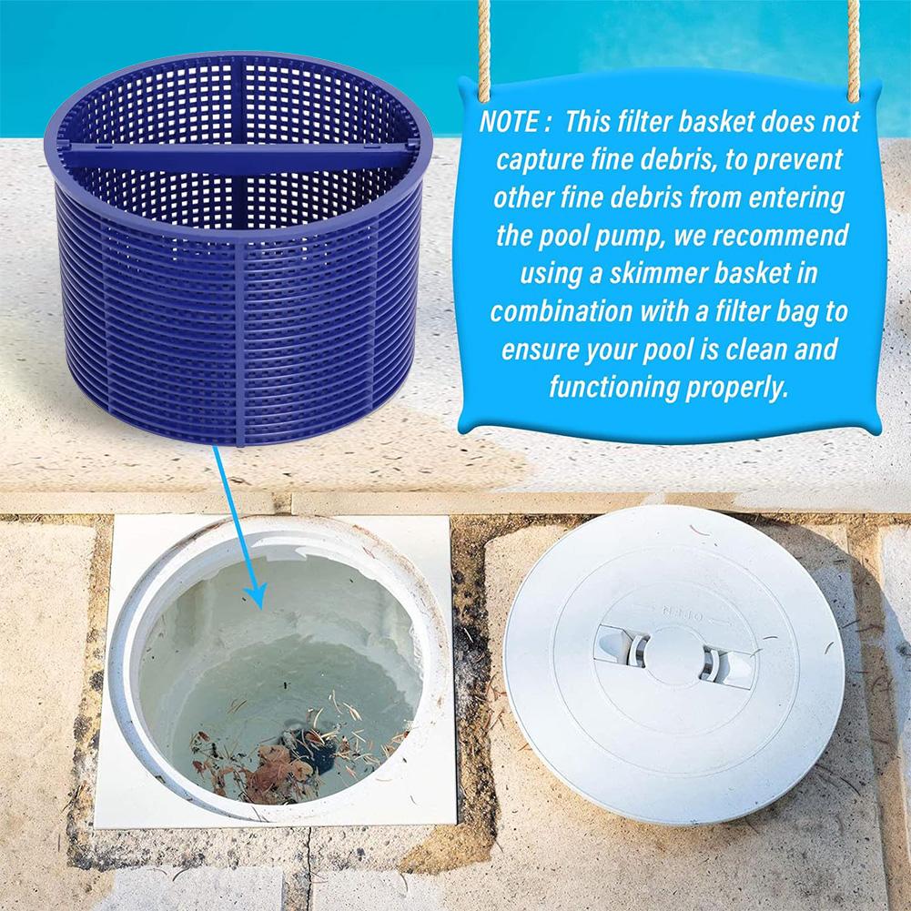 Swimming Pool Skimmer Basket for Inground Pool Swimming Pool Skimmer Basket Replacement for Hayward SPX1082 B-152 Spare Parts