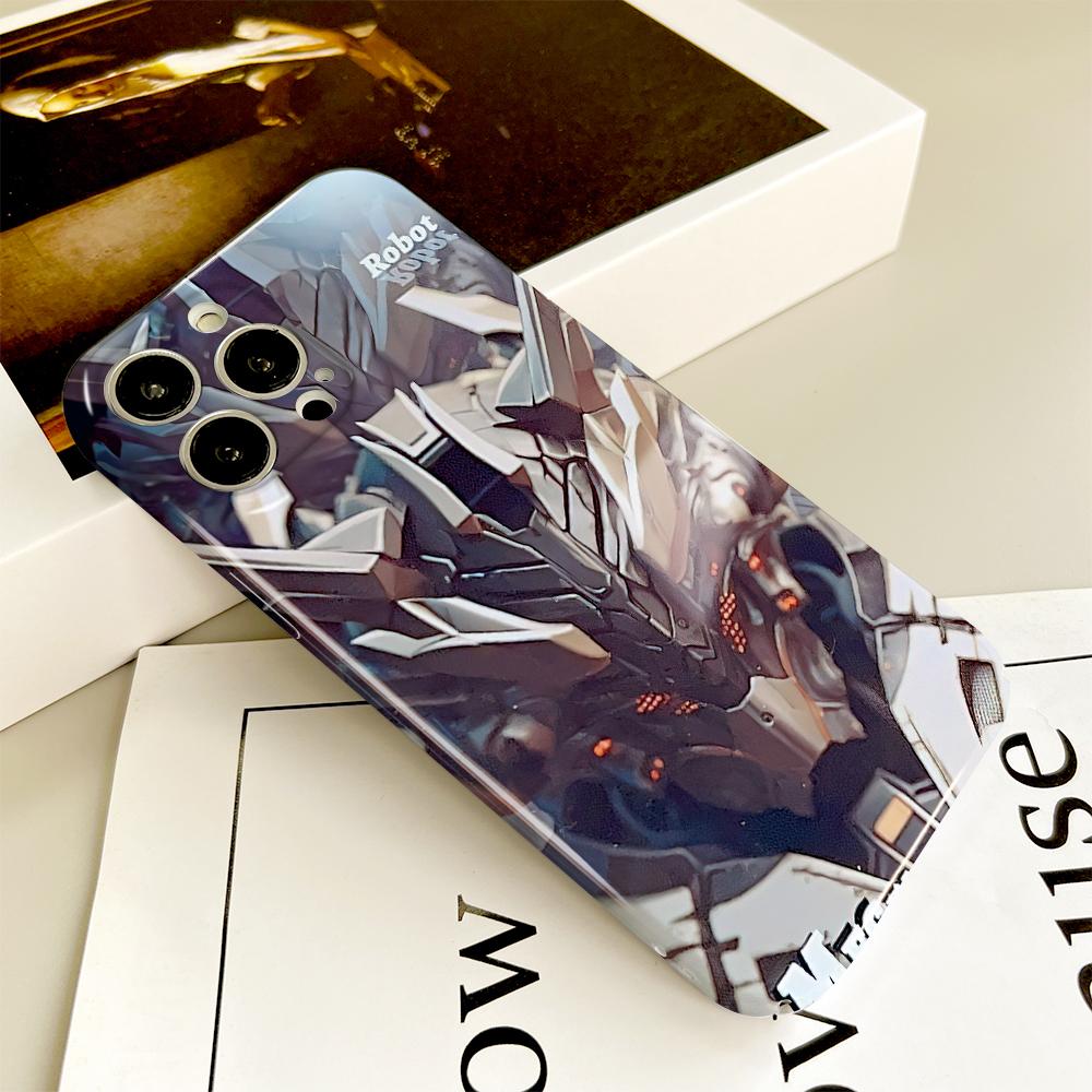 Komplexní filmový kryt na telefon s kresleným módním designem, tvrdý plášť s plným krytem a ochranným pouzdrem pro iPhone, Samsung, Xiaomi, Poco, Redmi, Huawei, Honor