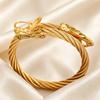 Men's Trendy Titanium Steel Dragon Head Bracelet