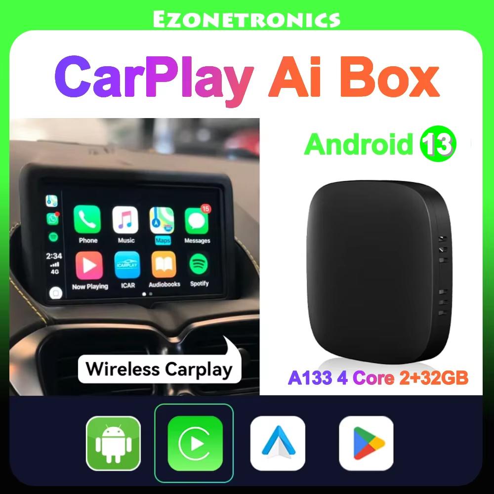 

Беспроводной CarPlay Ai Box Android auto ТВ-бокс Для Youtube Netflix Для VW CC Golf R Fox GTI Polo Touran Gol Polo