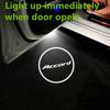 2PCS Car Door Welcome Light HD Wireless Projector Lamps Accessories For Honda Accord 10th 9th 2019 2020 2021 2022 2023 2024 ahw256