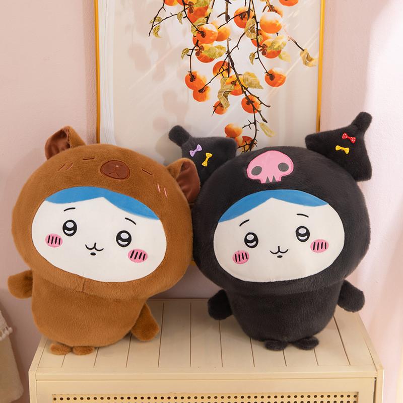 Usagi Chiikawa Hachiware Transform Pikachu Kuromi Hase Weiches Plüschtier Für Sammler Geschenk Und Heimdekoration