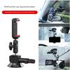 Aluminum Action Camera Holder 3" Vacuum Base Supports 20KG Weight For Car Glass Flat Surfaces