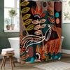 180x180cm curtain – blue