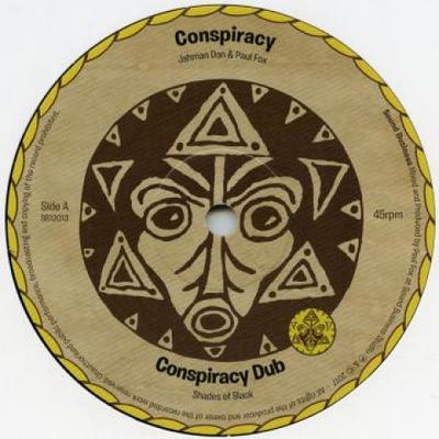 12inch Record JAHMAN, DAN, PAUL FOX / G RIDDIM, J - Cospiracy; Dub / Congo; Dub SB12013 Shades Of Black 2017 Europe Reggae, Ska & Dub