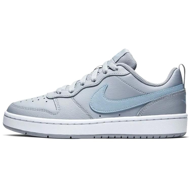 Nike Court Borough Low 2  Grey Blue  GS CK0593-001 40