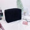 Borsa da Trucco in Velluto Organizer da Viaggio con Cerniera per Donne e Uomini