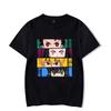 Hot Anime Demon Slayer Series Printed T-Shirt Women Ladies Harajuku Casual Fashion Round Neck Short Sleeve Top