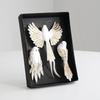 Soft Fluffy Glitter Christmas Bird Clip Ornament Artificial Spread-Wing Bird  Home Decor