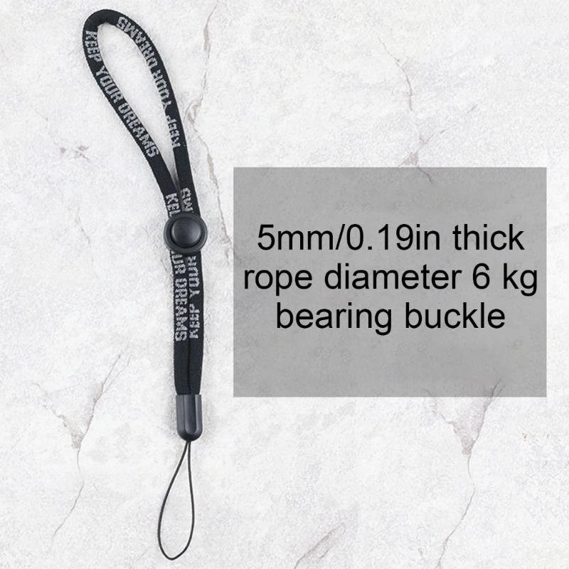 Adjustable Cellphone Strap Tether with Keychains Carabiner for Backpacks Outdoor Activity Antilost Security Lanyard Cord
