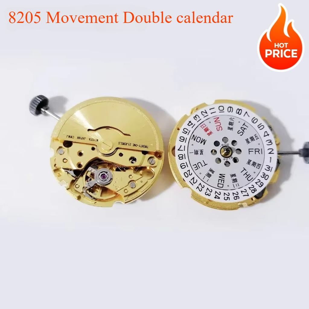 8215/8205 Mechanical NH34 NH35 21 Jewels Automatic Movement GMT Date Double Calendar Setting Precision Watch Accessories