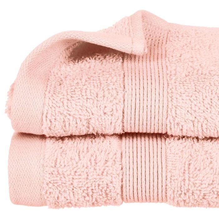 Serviette Ou Drap De Bain 100 X 150 Cm Couleur Moderne Rose