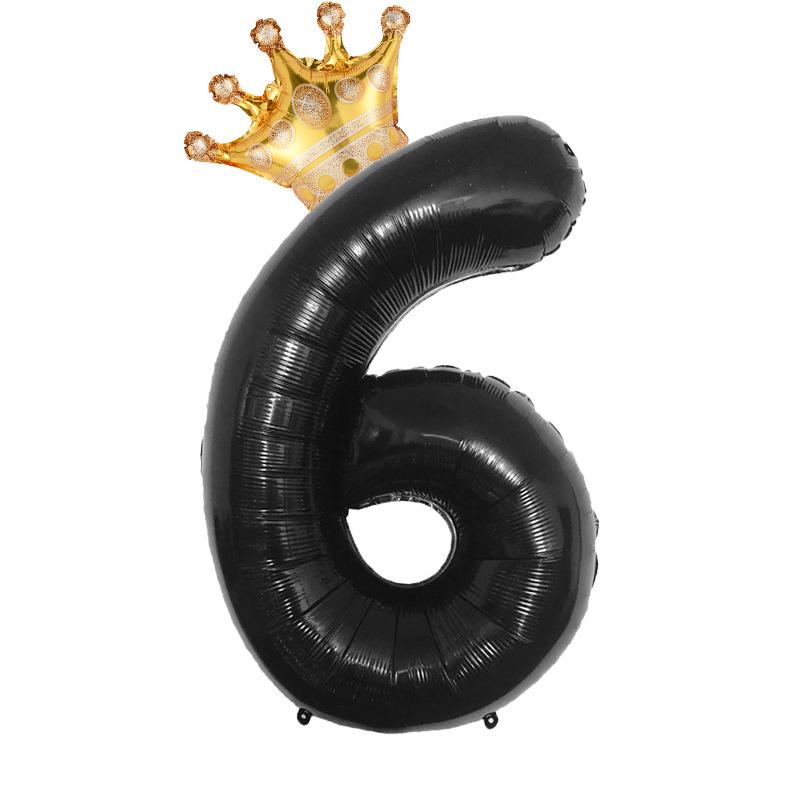 Balon Folie Număr Curcubeu 32 Inch Balon Digital Mini Număr Balon Folie Metalică pentru Petrecere Zi de Naștere Nuntă Decor Fundal
