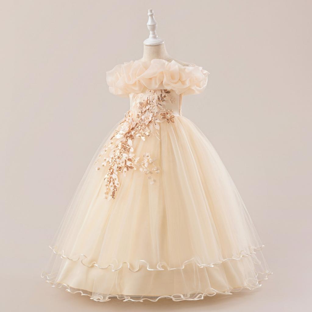 Girls Princess Gown Performance