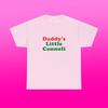 Daddys Kleiner Cannoli Unisex Schweres Baumwoll-T-Shirt Italienisch Ironisch Ikonisches Shirt Y2K New York City Little Italy Canal Mulberry Street Lustiges Meme