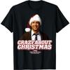 National Lampoon's Christmas Vacation Men's Crazy About Christmas Cotton T-Shirt
