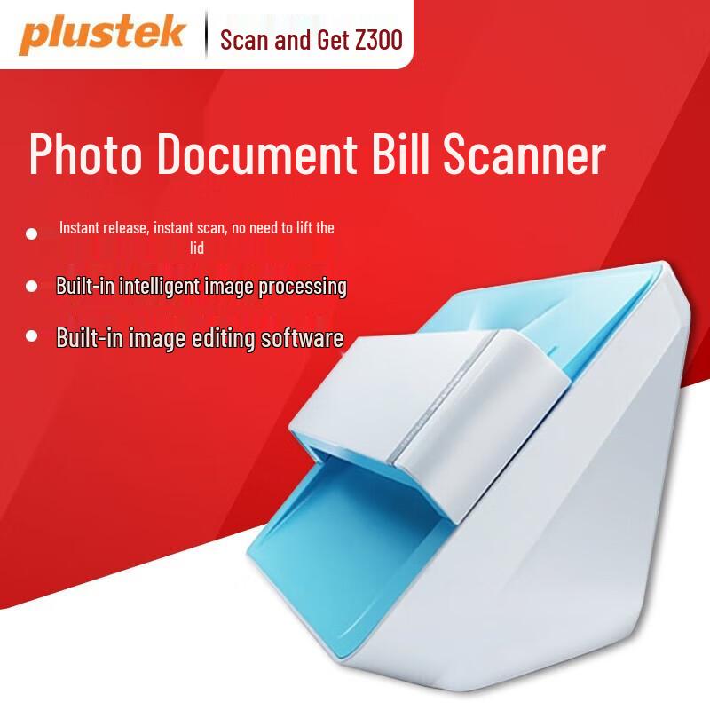 

Plustek Z300 Sheet-fed Photo and Document Scanner CN plug (adapter included)