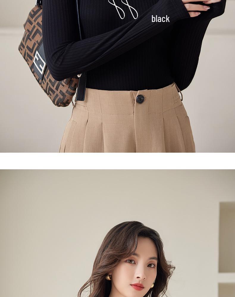 Damen Slim Fit Langarm Mesh-Spitzenoberteil - Aushöhlendesign, Frühling/Herbst Vielseitiger Socialite-Stil