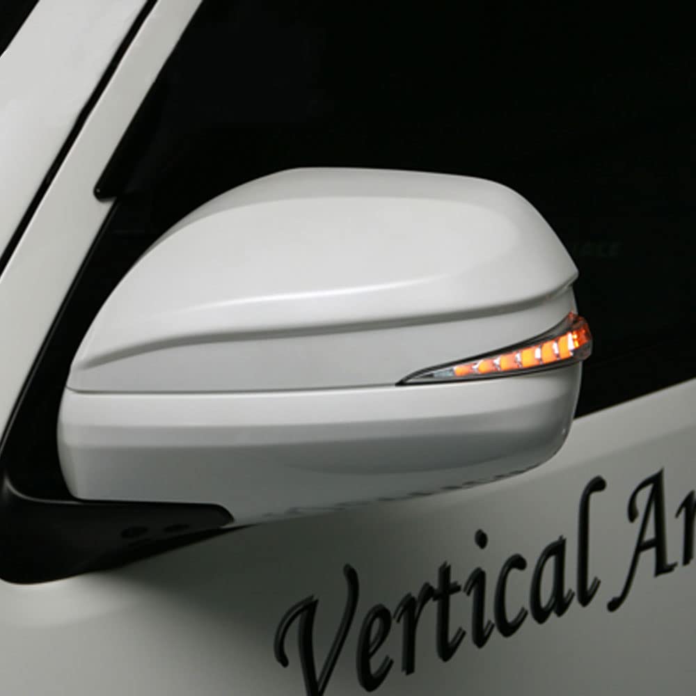 

HIACE 200 Series LED Динамічний Повторювач Поворотів Лінза Дзеркала Заднього Виду Колір 070 Білий Перламутровий Фарба Додаткова Лампа Білий Світлодіод