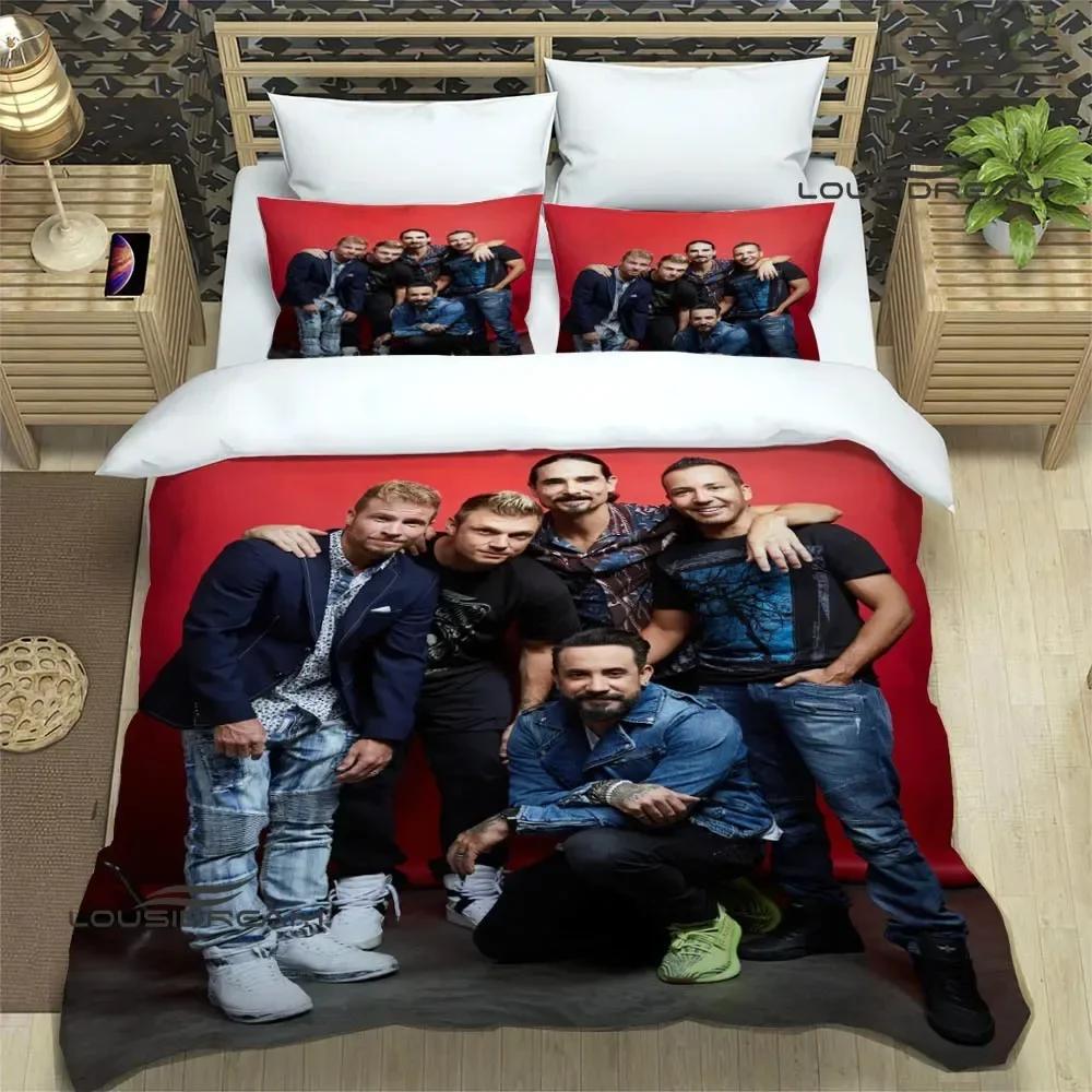 

Bsb Band Backstreet Boys Bedding Set Single Twin Double Queen King Cal King Size Bed Linen Set AU Single 140x210cm